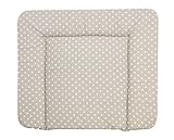 Alvi Wickelauflage 75×85 cm Kuschel Folie Stars beige 608-6 - 2