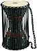 Meinl Percussion ATD-M African Talking Drum (Medium), 17,78 cm (7 Zoll) Durchmesser, brown/black