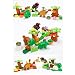 Magideal Dinosaur Jurassic Theme Plastic Building Block Toy for Kids Set of 40 Pcs RS.1560.00