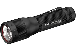 Ledlenser P7R SE - LED Rechargeable Torch, Super Bright 1100 Lumens, Powerful Waterproof Flash Light, Self Defense Strobe Feature, Hiking Torch, Dog Walking, Camping, Up to 40 Hour Battery Life.