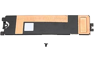 ASHATA Osłona Radiatora SSD do Dysku SSD do Dell Nvme M.2 NGFF, do XPS 15 9500 9510 9520 Precision5550 5560 Prawy Dysk SSD, Wymiana Osłony Radiatora SSD XPS 15