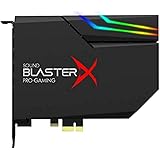 CREATIVE Sound BlasterX AE-5 Plus SABRE32 Hochauflösende PCI-e-Gaming-Soundkarte und DAC mit 32-Bit / 384 kHz, Dolby Digital 