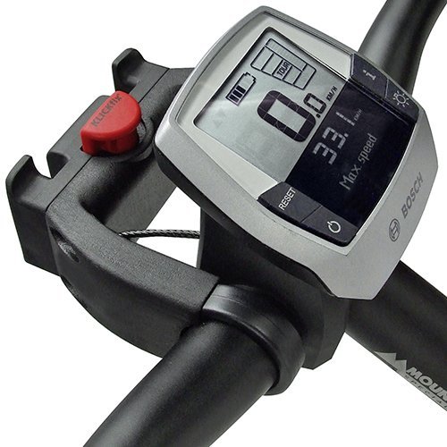 Lenkeradapter E Klickfix abschließbar schwarz, komb.mit E-Bike Displays - 4