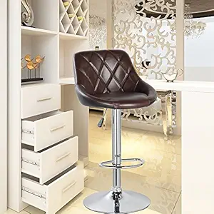 MBTC Kerland Bar, Kitchen, Cafeteria Stool in Brown & Black