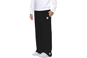 Generisch Baggy Jogginghose Jogger Hose Weites Bein Lange Cargohose Jungen Elastische Taille Teenager Bequem Sweatpants Casual Sporthose Outdoor Trainingshosen mit Taschen für Winter