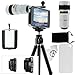 Produktbild CamKix Kamera-Objektiv-Set Kompatibel mit Apple iPhone 5 / 5S mit einem 8x Teleobjektiv