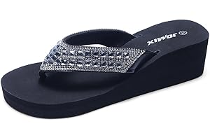 JOMIX Infradito Donna Eleganti Ciabatte Zeppa Casa Mare Piscina