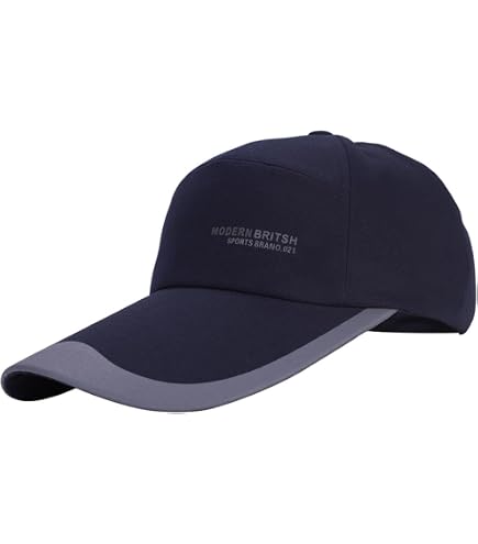 Casquette Homme Grande Taille 55-65cm - Visière Longue 14cm - Coton, Réglable