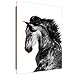 Produktbild Feeby Frames, Bild mit Spruch, Typografie Bilder, Spruchbild, Wandbild, Wandbilder, Kunstdruck, Deco Panel, 40x50cm, FERD, TIER, NATUR, SCHWARZ