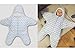 Finerolls Cotton Baby Starfish Sleeping Bag Super Soft Newborn Sleepsack Autumn Winter Warm Strollers Bed Swaddle Blanket Wrap - Suitable for about 0-12M Baby (Gray)
