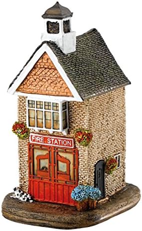 Lilliput Lane "Fire Bells" Figurine with Deed Card