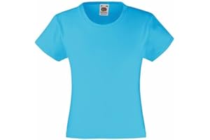 ATELIER DEL RICAMO T-Shirt Bambina Valueweight Fruit of The Loom