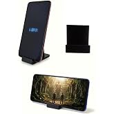 Usin Mini Masa &Uuml;st&uuml; Cep Telefonu Tablet Tutucu Tutacağı Standı US-T004 4 4 * 4 * 4 CM (Siyah)
