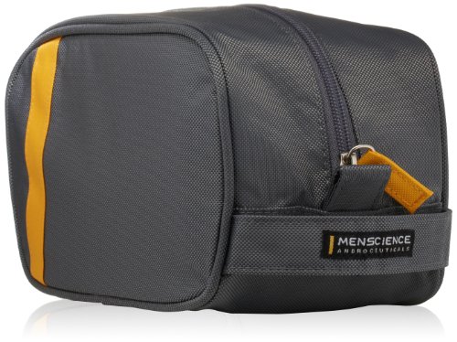 MenScience Personal Travel Bag (Grey Microweave Fabric)