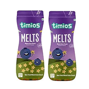 Timios Blueberry Flavored Melts | Healthy & Natural| Pack of 2