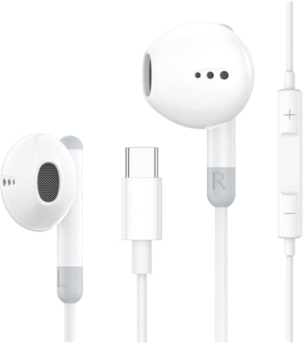 Écouteurs Huawei CM33 Type-C - Intra-Auriculaires Blanc - Son Qualité