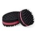 Elera Updated Oval Magic Hair Sponge Brush for Curls Twist Coil Dreadlocks Hair Style Pack of 2