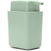 Brabantia - Sinkside Sabunluk Mutfak - Damlamaz Pompa - Kaymaz ve &Ccedil;izilmez - B&uuml;y&uuml;k Dolum Ağzı - Korozyona Dayanıklı - Bulaşık