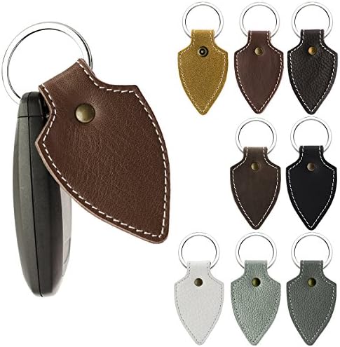 Rustic Elegance Brown Leather Key Chain Key 3 Unisex MenQ