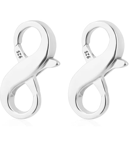 Fermoir Argent 925 My-Bead - Double Fermeture 25mm Pour Bracelets Et Chaînes