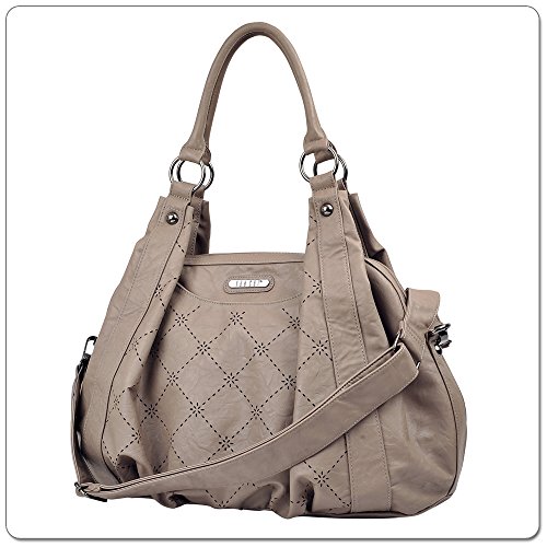 Preisvergleich Produktbild Vanchi Ziggy Tasche aus Kunstleder, Woodstock