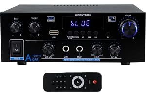 CAIONPLE Home PowerAmplifier AK55 900W Max 2.0 Channel Klassad Bluetooth Audio Hifi AMP Karaoke Music Player EU