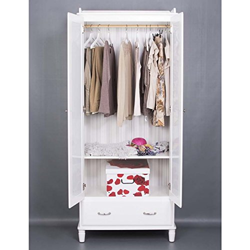 XXL Dekokarton mit modernem Muster „ROTE ROSEN“ – Kräftig Rote Rosen auf weißem Karton. Edel und hochwertig! Mit Griffen zum Tragen und XXL Volumen! - 6