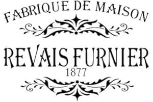 CFSUPPLIES A5 Schablone, Shabby Chic, Vintage, französisches Motiv, wiederverwendbar, 125 Mikron-Mylar, 168