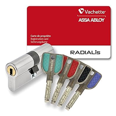 Vachette Cylindre 2 entrées Radialis 32,5x42,5 - 4 clés couleurs A2P - P7101NT+