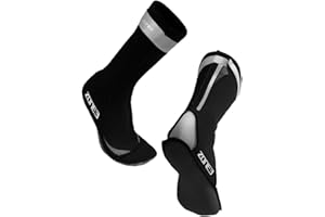 ZONE3 Neoprene Swim Socks/High Stretch 2mm Neoprene Wetsuit Socks For Open Water Swimming, Diving, Snorkeling