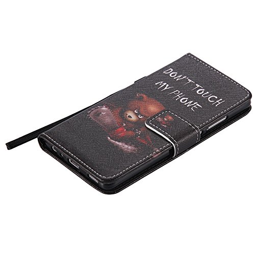 Nancen Huawei P9  5 2 Zoll  H  lle  Flip-Case PU Leder Handytasche - Praktisches Design mit Magnetverschluss Standfunktion Brieftasche und Karten Slot