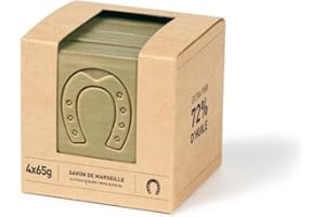 Fer à Cheval - Véritable Savon de Marseille - Savonnette (65 g (Lot de 4))