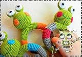 SONAJEROS BEBÉ RANA AMIGURUMI PERSONALIZABLE ( Bebé, crochet, ganchillo, muñeco, peluche,...