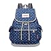 Produktbild GiveKoiu-Bags Cool Rucksäcke für Mädchen für Schule Verkauf billige Fashion Ziehen Schnalle Denim Student Tasche groß Kapazität Casual Backpack