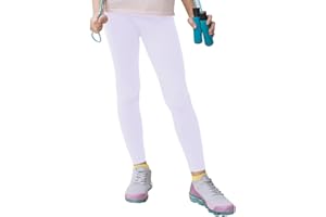 PopCouture Girls Premium Cotton Ribbed School Leggings