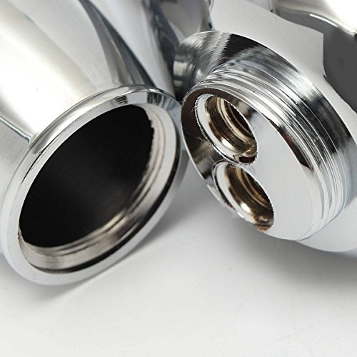 KING DO WAY Wasserhahn Modern Einhebel Wasserhahn Waschbecken Mischbatterie Waschbecken Armatur Silber - 5