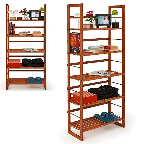 Holzregal Haushaltsregal Regal Wandregal Bücherregal Standregal CD Bücher Holz Öland - 7