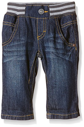 ESPRIT Baby-Boys Fancy Denim Jeans, Blue Dark Wash, 12 Months (Manufacturer Size:80)