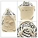 Wawoo®Simple Light Weight Packed Lunch Bags Picnic Bag Shopping Bag Canvas Tote bag Lunchbox Bag with Drawstring(white)