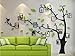 Produktbild Stickerkoenig ACRYL 3D Wandtattoo Edler Fotobaum braungrün Bilderrahmen Stammbaum Aufkleber Dekoration DIY XXL 215cmx160cm (BxH)