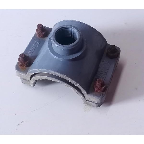 PVC Saddle Clamp 90mm (Gray Colour) : Amazon.in: Garden & Outdoors
