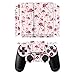 Produktbild Disagu SF-sdi-3645_1096 Design Folie für Sony PS4 liegend mit Controller - Motiv Flamingo Muster transparent