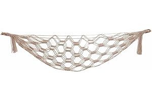 Boho Kuscheltier-Hängematte, Kuscheltier-Spielzeug-Aufbewahrungs-Hängematte mit Makramee, Kein Werkzeug erforderlich. Spielzeug zum einfachen Organisieren von Geschenken für Jungen, Mädchen und Ibuger