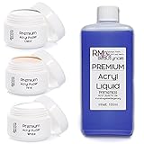 nails acrylics coffin 100ml Acryl Liquid mit extra starker Haftung