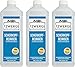 Produktbild 7Zwerge Scherkopfreiniger Nachfüllflüssigkeit 3 x 1000ml I Reinigungsflüssigkeit für Braun und Panasonic Reinigungskartusche I Reinigungsstation I Clean und Renew