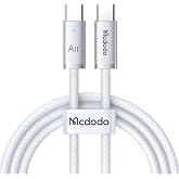 Mcdodo CA-7083 240W Typ-C to Typ-C Şarj Kablosu 1.8m Beyaz