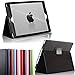 Produktbild XEPTIO Ultra Slim Tasche Leder New Apple iPad 9.7 zoll 2017/2018 Wifi/4G/LTE Hülle schwarz New iPad 2017 Book Cover mit Stand - Zubehör Etui Tablet PC Schutzhülle case (PU Leder)