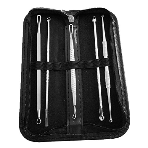 Generic 13009547MG Stainless Steel Blackhead Pimple Blemish Extractor Remover Tool Kit RS.375 (75.00% Off) - Amazon