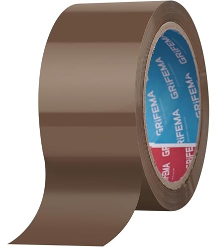 OFITURIA Verpakkingstape, bruin plakband, verpakkingstape voor verhuisdozen, verhuizing en verzending, plakband voor verpakkingen, veilig en robuust, 38 mm x 120 m, 36 linten