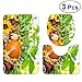 Produktbild BESTOYARD 3 STÜCKE Thanksgiving Themed Muster Bad Matte Set Rutschfeste Badewanne Badewanne U-Form Teppich Teppich WC-Sitz Deckel Abdeckung